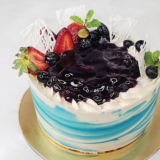 Blueberry cheesecake (1/2 pound) - Image 3