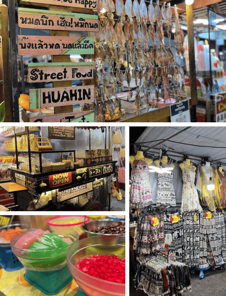 Hua Hin Market วิธีเดินทางไปตลาดโต้รุ่งหัวหิน