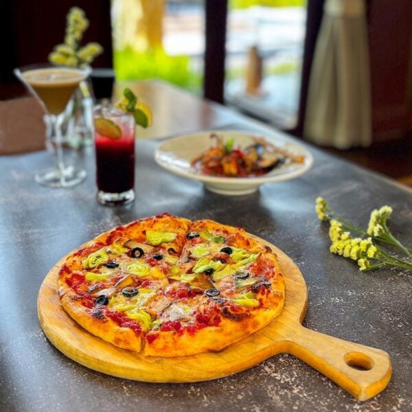 Homemade Pizza Quattro Stagioni